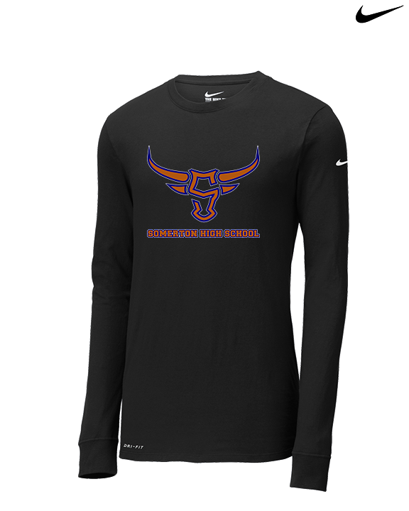 Somerton HS School C1 - Mens Nike Longsleeve