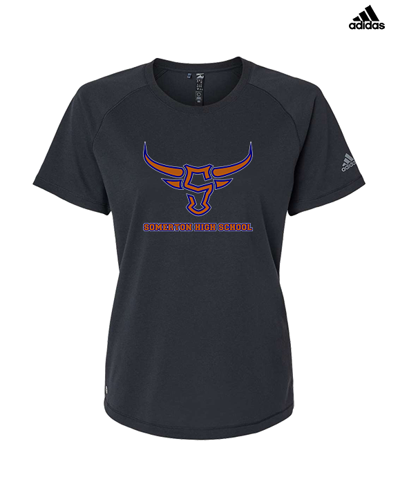 Somerton HS School C1 - Womens Adidas Performance Shirt