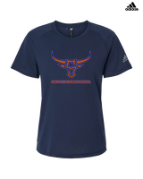 Somerton HS School C1 - Womens Adidas Performance Shirt