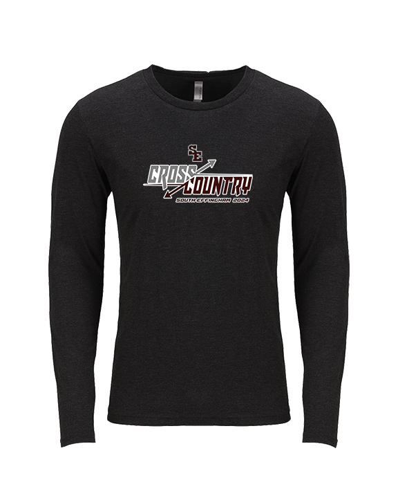 South Effingham HS Cross Country Arrows - Tri-Blend Long Sleeve