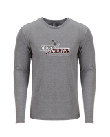 South Effingham HS Cross Country Arrows - Tri-Blend Long Sleeve
