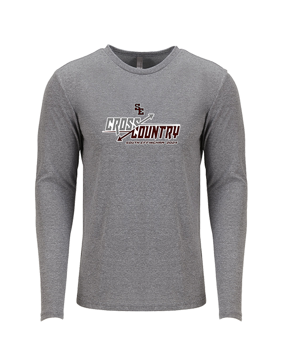 South Effingham HS Cross Country Arrows - Tri-Blend Long Sleeve