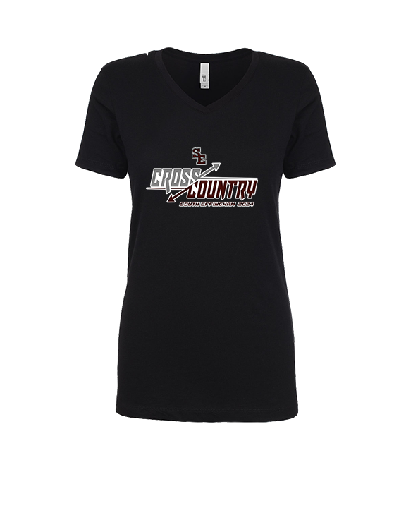 South Effingham HS Cross Country Arrows - Womens Vneck