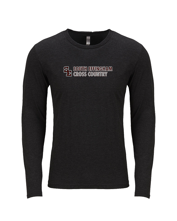South Effingham HS Cross Country Basic - Tri-Blend Long Sleeve