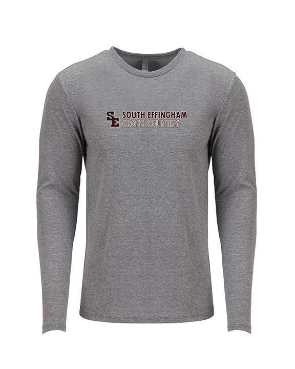 South Effingham HS Cross Country Basic - Tri-Blend Long Sleeve