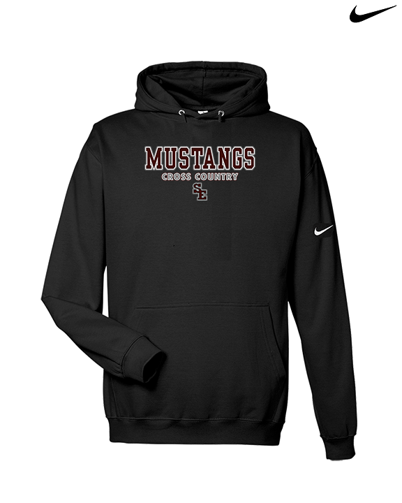 South Effingham HS Cross Country Block - Nike Club Fleece Hoodie