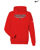 South Effingham HS Cross Country Block - Nike Club Fleece Hoodie