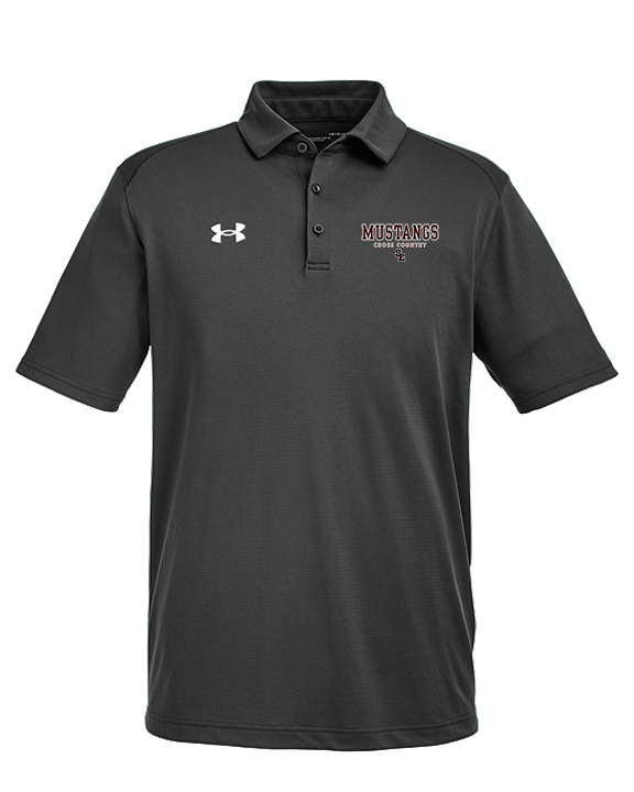 South Effingham HS Cross Country Block - Under Armour Mens Tech Polo