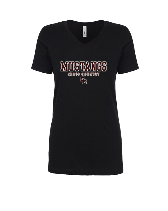 South Effingham HS Cross Country Block - Womens Vneck