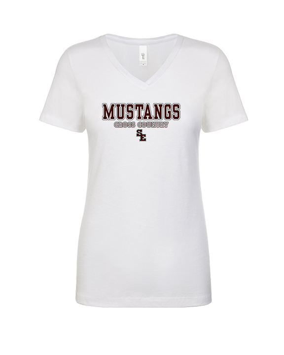 South Effingham HS Cross Country Block - Womens Vneck