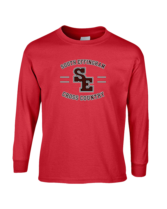 South Effingham HS Cross Country Curve - Cotton Longsleeve