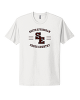 South Effingham HS Cross Country Curve - Mens Select Cotton T-Shirt