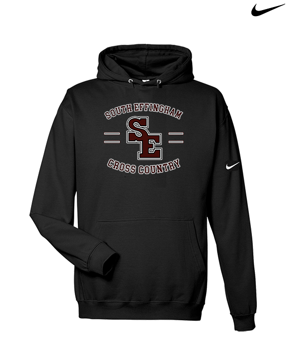 South Effingham HS Cross Country Curve - Nike Club Fleece Hoodie