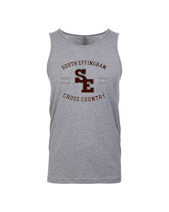 South Effingham HS Cross Country Curve - Tank Top