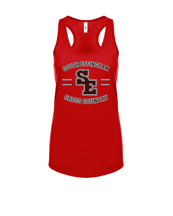 South Effingham HS Cross Country Curve - Womens Tank Top