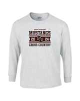 South Effingham HS Cross Country Stamp - Cotton Longsleeve