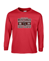 South Effingham HS Cross Country Stamp - Cotton Longsleeve
