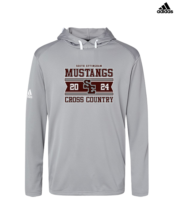 South Effingham HS Cross Country Stamp - Mens Adidas Hoodie
