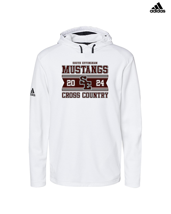 South Effingham HS Cross Country Stamp - Mens Adidas Hoodie