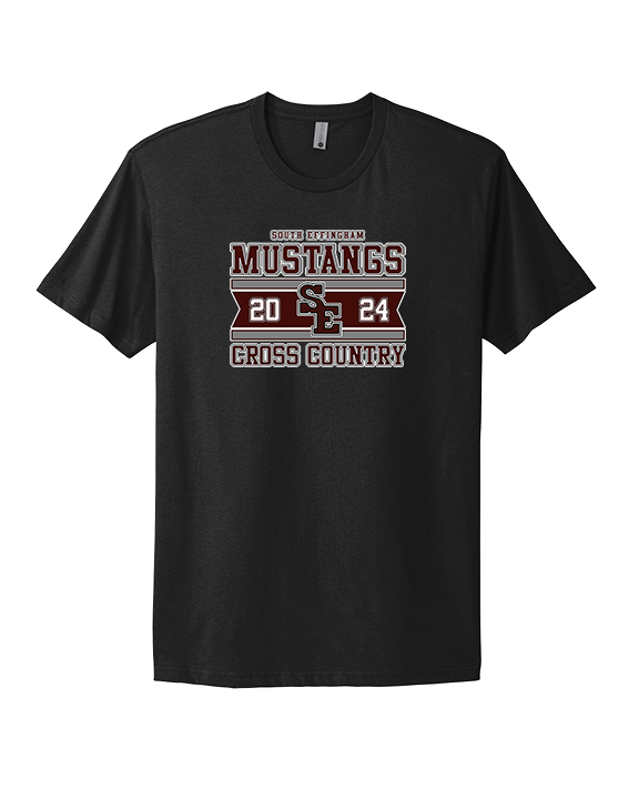 South Effingham HS Cross Country Stamp - Mens Select Cotton T-Shirt