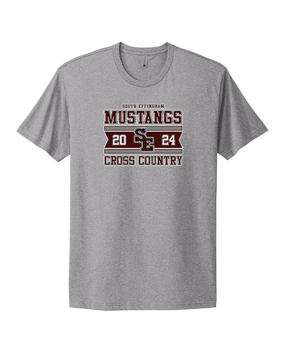 South Effingham HS Cross Country Stamp - Mens Select Cotton T-Shirt