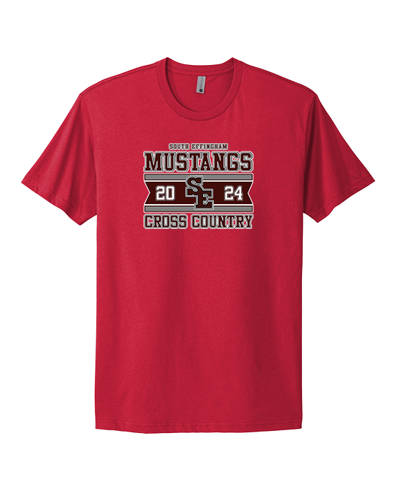 South Effingham HS Cross Country Stamp - Mens Select Cotton T-Shirt