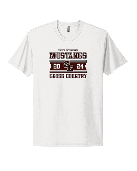 South Effingham HS Cross Country Stamp - Mens Select Cotton T-Shirt