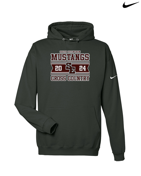 South Effingham HS Cross Country Stamp - Nike Club Fleece Hoodie