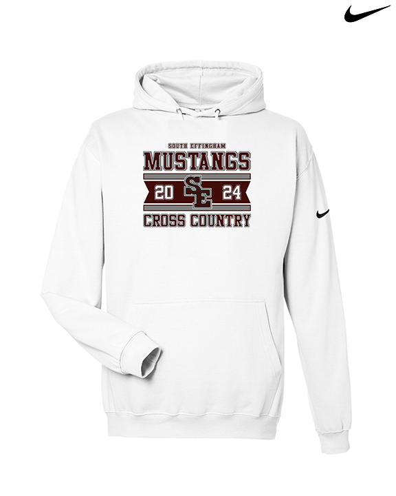 South Effingham HS Cross Country Stamp - Nike Club Fleece Hoodie