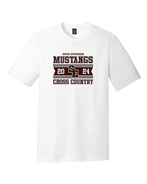 South Effingham HS Cross Country Stamp - Tri-Blend Shirt
