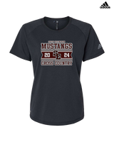 South Effingham HS Cross Country Stamp - Womens Adidas Performance Shirt