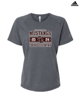 South Effingham HS Cross Country Stamp - Womens Adidas Performance Shirt