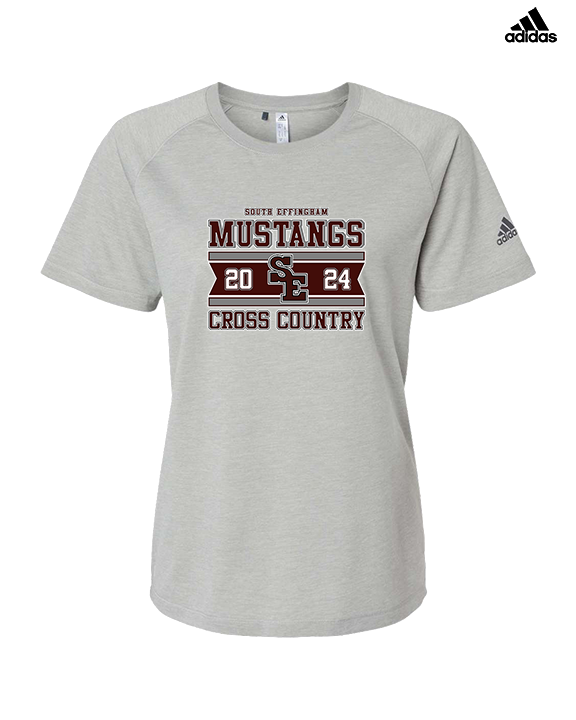 South Effingham HS Cross Country Stamp - Womens Adidas Performance Shirt