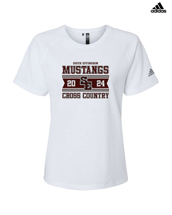 South Effingham HS Cross Country Stamp - Womens Adidas Performance Shirt
