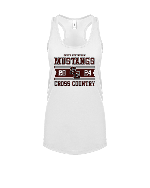 South Effingham HS Cross Country Stamp - Womens Tank Top