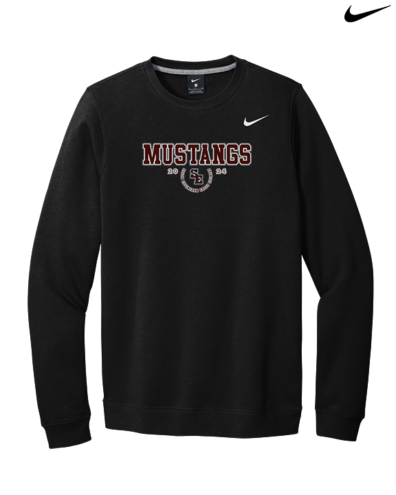 South Effingham HS Cross Country Swoop - Mens Nike Crewneck