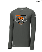 South Pasadena HS Softball Plate - Mens Nike Longsleeve