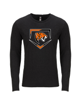 South Pasadena HS Softball Plate - Tri-Blend Long Sleeve