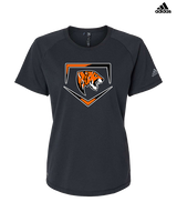 South Pasadena HS Softball Plate - Womens Adidas Performance Shirt