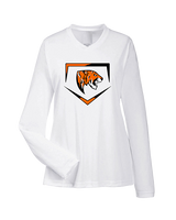 South Pasadena HS Softball Plate - Womens Performance Longsleeve