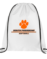 South Pasadena HS Softball Split - Drawstring Bag