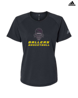 Southwest Ballers Basketball Outline - Womens Adidas Performance Shirt