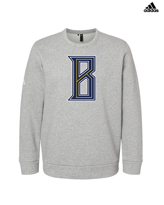 St. Bernard College Preparatory Boys Basketball Logo 01 - Mens Adidas Crewneck
