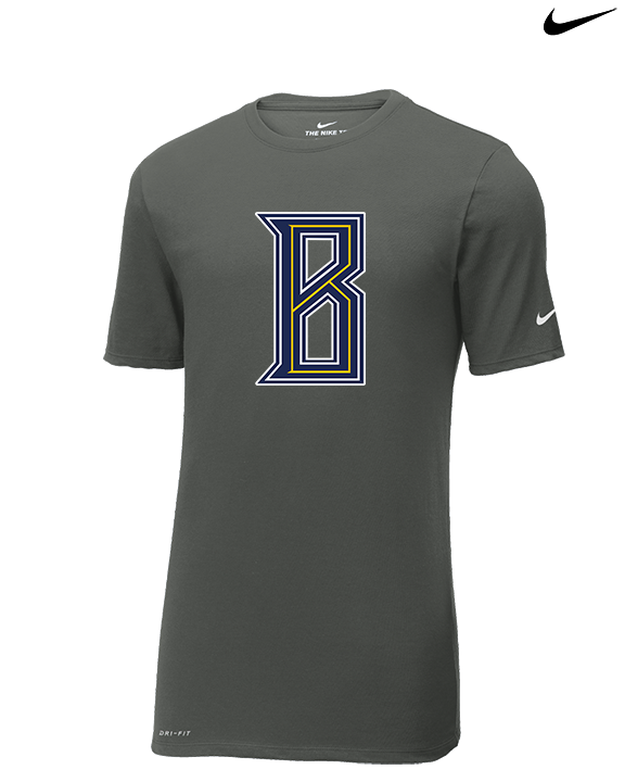 St. Bernard College Preparatory Boys Basketball Logo 01 - Mens Nike Cotton Poly Tee