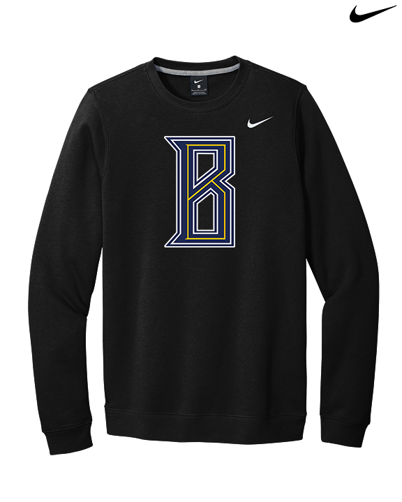 St. Bernard College Preparatory Boys Basketball Logo 01 - Mens Nike Crewneck