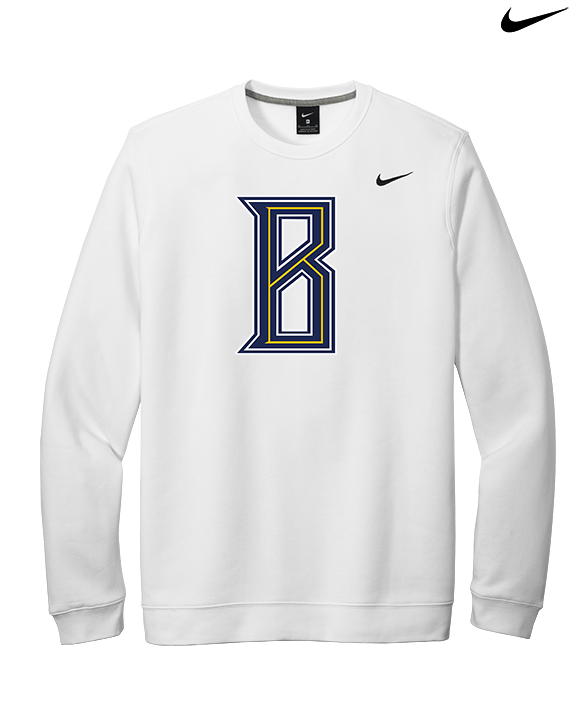 St. Bernard College Preparatory Boys Basketball Logo 01 - Mens Nike Crewneck