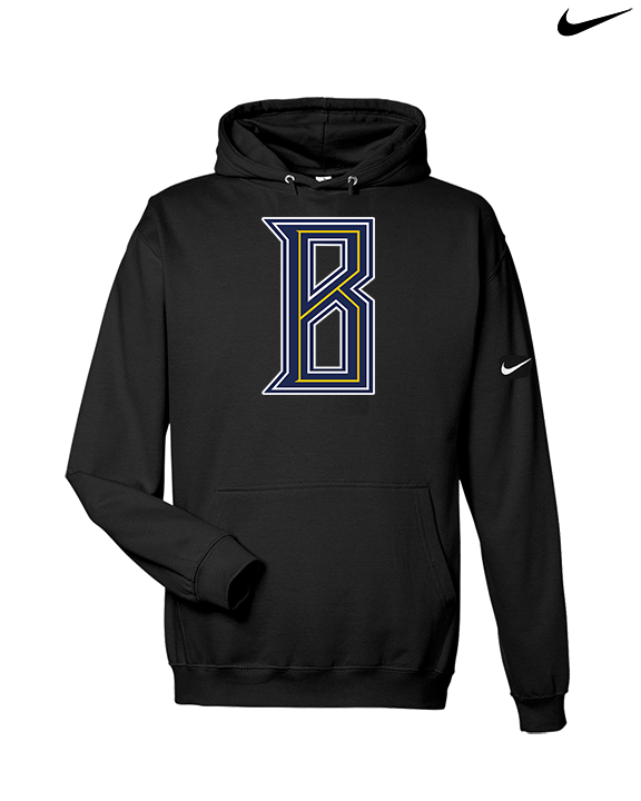 St. Bernard College Preparatory Boys Basketball Logo 01 - Nike Club Fleece Hoodie
