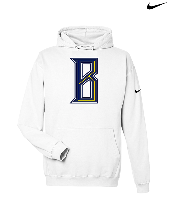 St. Bernard College Preparatory Boys Basketball Logo 01 - Nike Club Fleece Hoodie