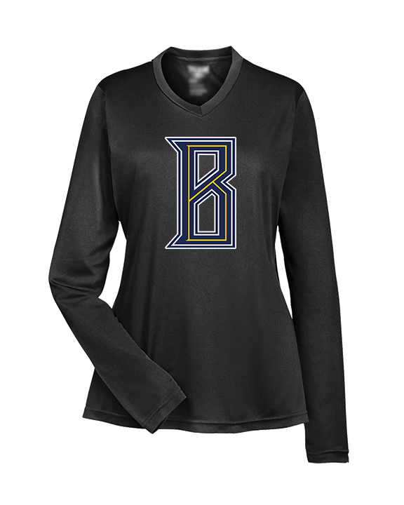 St. Bernard College Preparatory Boys Basketball Logo 01 - Womens Performance Longsleeve