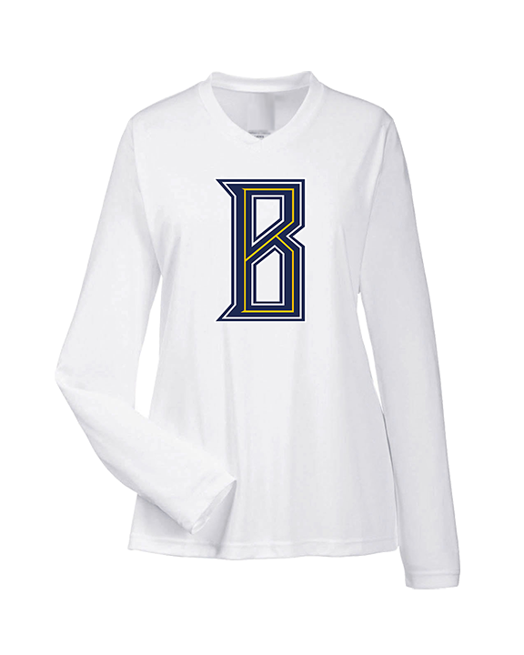 St. Bernard College Preparatory Boys Basketball Logo 01 - Womens Performance Longsleeve